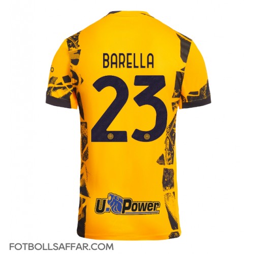 Inter Milan Nicolo Barella #23 Tredjeställ 2024-25 Kortärmad